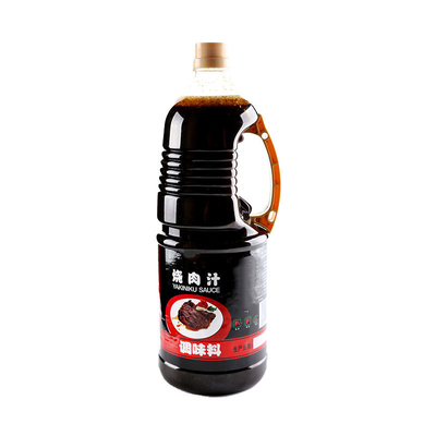 첨가물 없는 테리아키 소스 1.8L 중국 갈색 BBQ 및 수시 향신료 향신료