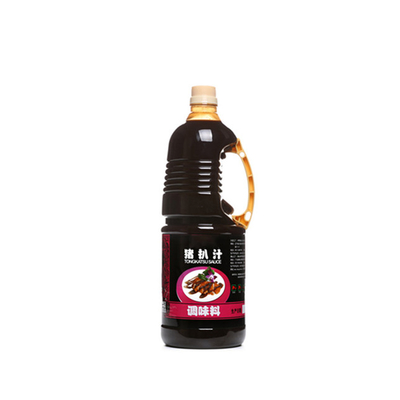 일본 톤카쓰 소스 Oem Haccp Brc 달콤하고 쓴 돼지 고기 컷 세자무와 향신료