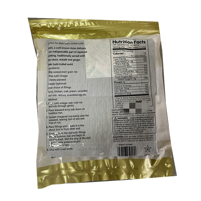 클래스 C 스타일 건조 된 수시 노리 로스트 된 해조류 잎 롤당 600 PC * 10cm 너비