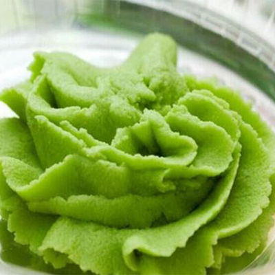 1kg 맞춤형 무게 와사비 향신료 분말 패스트 푸드 겨자용 자연 녹색