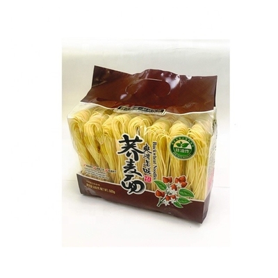 밝은 노란색 건조 된 중국 달걀 누드름 0.3kg 밀가루 재료로 만든