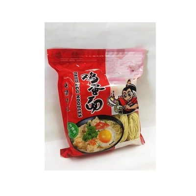 밝은 노란색 건조 된 중국 달걀 누드름 0.3kg 밀가루 재료로 만든