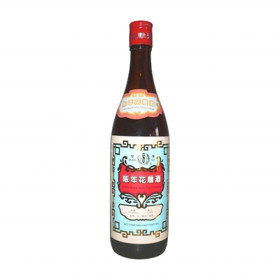 영양가 있는 중국 요리 와인 천연 양조 100% 신선 640ML 750 Ml Huadiao 쌀