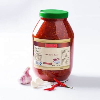 NO 재료 매운 마늘 스리라차 칠리 소스 510G