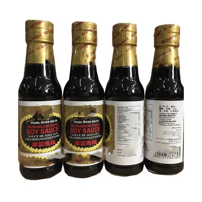 맛있는 자연 양조 가벼운 소야 소스 150ML 유기농 할랄 농도