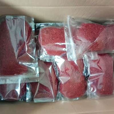 적색 길쭉한 건조 얇은 쪼개진 페퍼 실크 필라멘트 고객 요구 사항