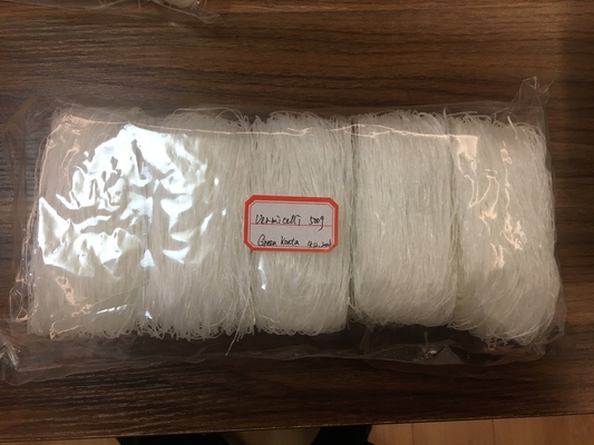 베르미첼리 거친 곡물 종류 콩 실 쌀 달콤한 동양 스타일 저지방 누들 녹색 가방 포장 SHANDONG Mung Bean