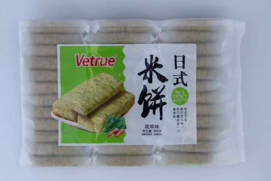 300G*12/CTN 수시 쌀 크래커 간식 또는 오피스 창고용 카놀라 재료