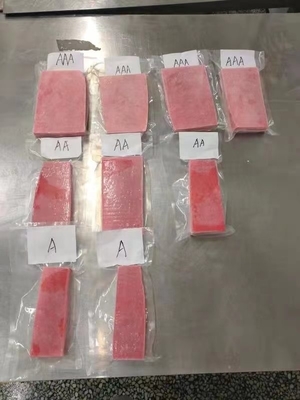 산둥 냉동 황금지느러미 톤 롤 0.4/0.6/0.8kg 사시미 등급 마구로 주소