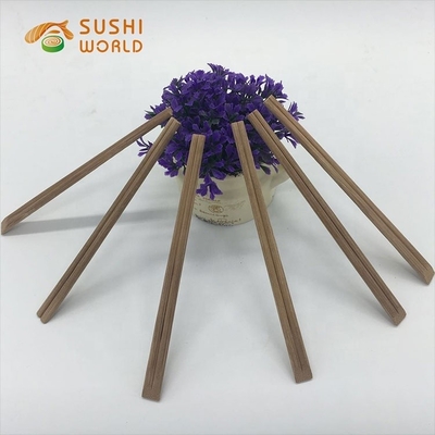 개인화 된 쌍둥이 일회용 Bambu Chopsticks 부드러운 표면 지속 가능하고 내구성