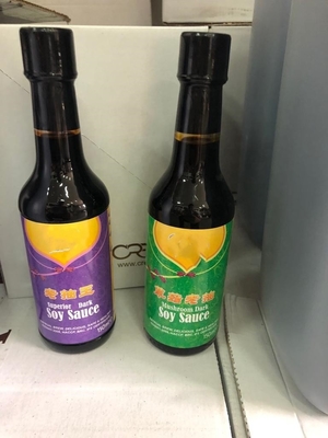 전통 요리법 중국어 가벼운 어두운 소야 소스 150ml 콩 재료